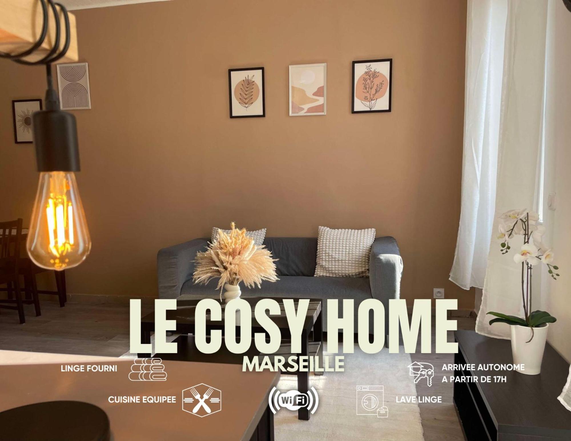 Marseille Centre - Wifi - Lave Et Seche Linge - Calme - Cuisine Apartment Bagian luar foto